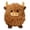 Brown, variant on 8 Inch Long-Haired Cow Plush Toy Cute Soft Highland Cow Stuffed Animal Doll Small Farm Animal Toy for Home Decor and Play