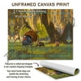 thumbnail image 2 of "Boss of the Moss" Wild Turkey Canvas Art Print, 2 of 2