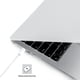 thumbnail image 4 of Estuche compatible con el nuevo MacBook Air de 13,6 pulgadas M2 A2681, lanzamiento 2022, carcasa protectora rígida, ultrafina y suave, transparente, 4 of 7