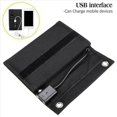 thumbnail image 5 of 2X 12W Panel Solar USB Plegable Célula Solar Cargador de Panel Solar Impermeable Plegable Portátil para Teléfono Móvil Camping Senderismo, 5 of 5