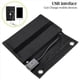 thumbnail image 5 of 2X 12W Panel Solar USB Plegable Célula Solar Cargador de Panel Solar Impermeable Plegable Portátil para Teléfono Móvil Camping Senderismo, 5 of 7