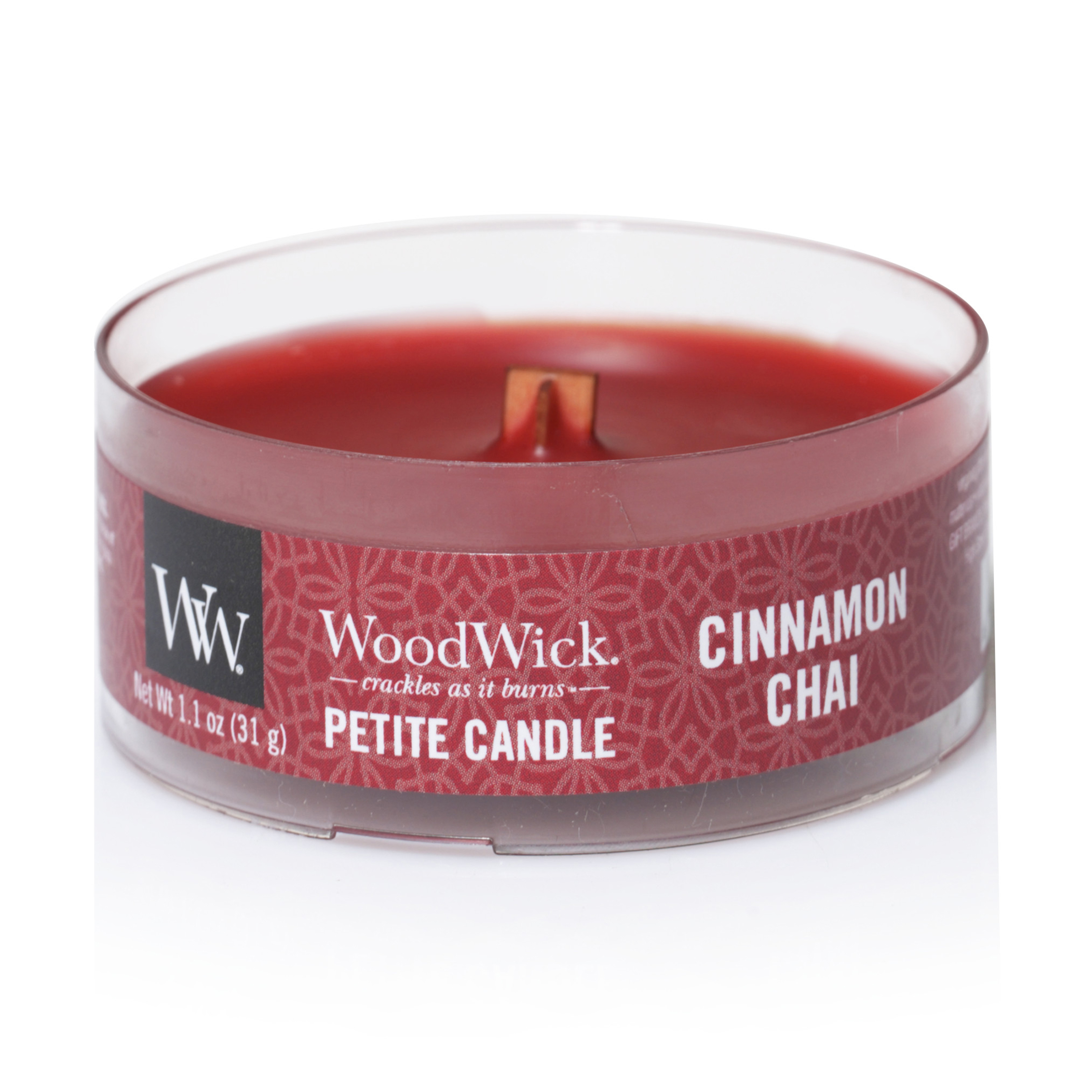 WoodWick Cinnamon Chai Petite Candle