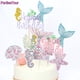 thumbnail image 3 of Adornos de pastel de sirena macarrón, Cupcake de Animal marino lindo para fiesta de cumpleaños de sirena, decoración de postre, recuerdos de Baby Shower, 3 of 4