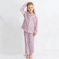 thumbnail image 2 of TAIAOJING Boys Girls 2 Piece Outfits Toddler Winter Long Sleeve Pocket Tops Coat Pants 2Pcs Clothes Set For Children Clothes Comfort Fleece Outfit 2-3 Years, 2 of 5