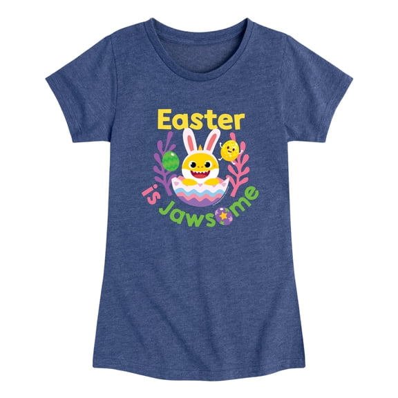 Baby Shark - Easter Is Jawsome Toddler Short Sleeve Graphic T-Shirt