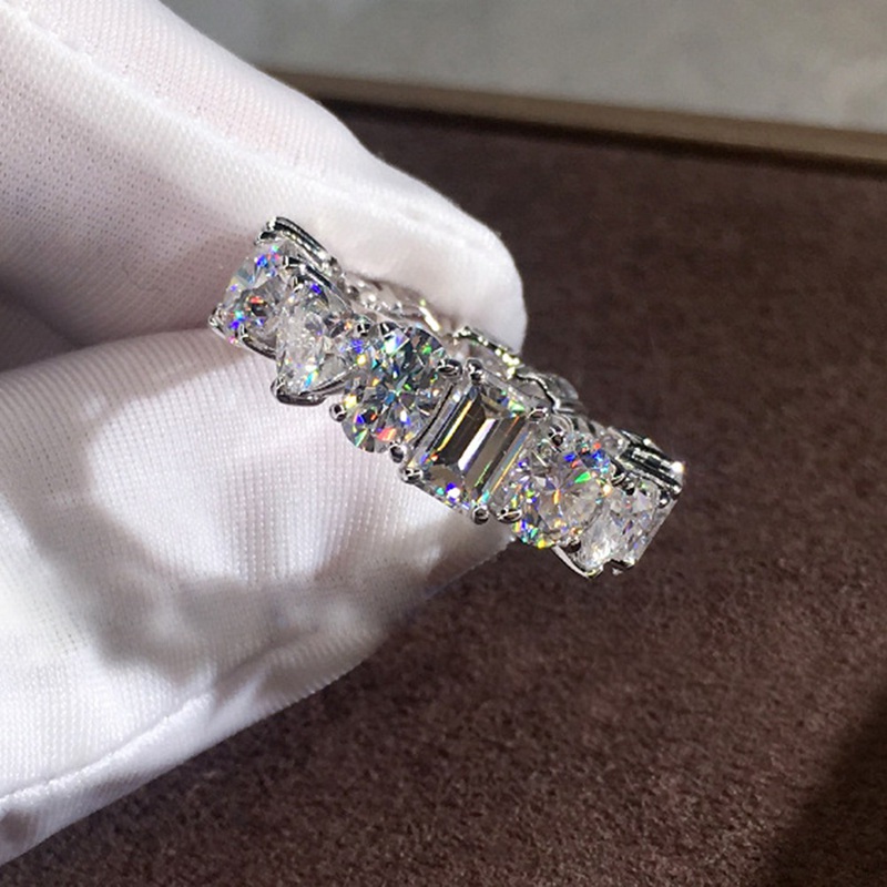ring square stone