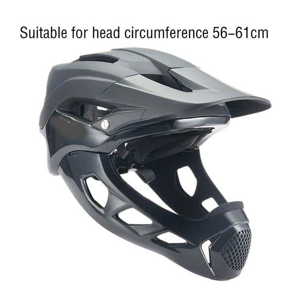 DYNWAVECA Full Face Bike Casque Accessoires Equipement Fournitures Antichoc Casque de Velo de Montagne Chapeau pour Velo de Velo de Route en Plein Air Noir Walmart
