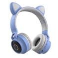 thumbnail image 2 of Cute Ear Bluetooth 5.0 Auriculares con cancelación de ruido LED Auriculares de 3,5 mm con micrófono Guardurnaity EL4101-03, 2 of 2