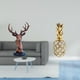 thumbnail image 2 of Figura de cabeza de ciervo, estatua de resina, adorno animal, escultura, lujoso accesorio decorativo elaborado en resina, adecuado para sala de estar,, 2 of 8