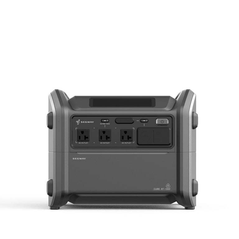 SEGWAY ポータブル電源 2200W Segway Portable Power Station Cube 1000, 2200W AC Outlets