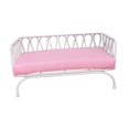 thumbnail image 1 of BELOVING Miniature Sofa 1:12 Scale Photography Props Ornament Mini Bench Chair Lounge White, 1 of 9