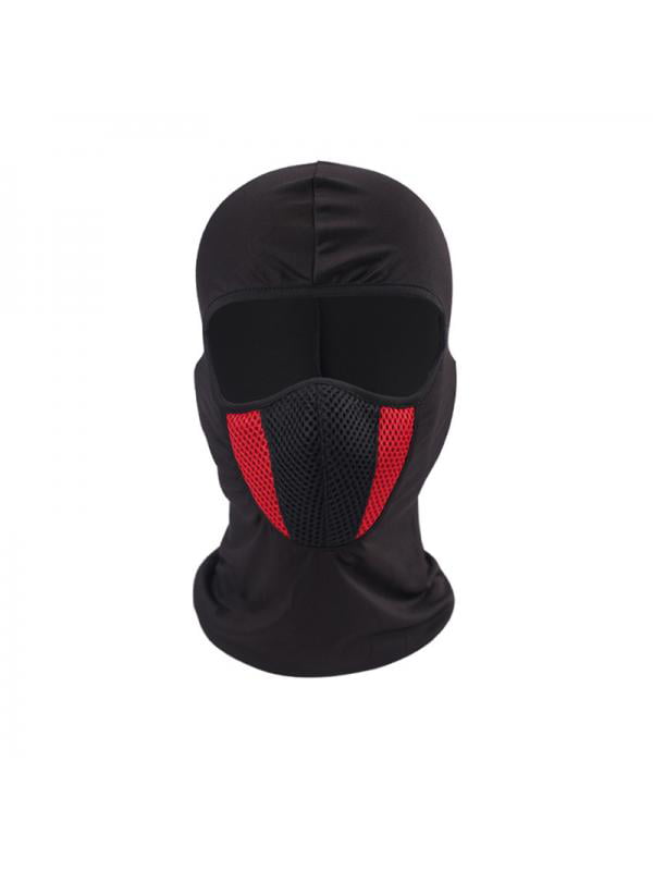 Men Women Balaclava Face Mask Winter Fleece Windproof Ski Warm Neck Mask Hat J 