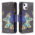 thumbnail image 4 of PENGXIANG Compatible with  13 Detachable Magnet Zipper Wallet Leather Case Cash Pocket with Multiple Card Slots Holder Wrist Strap Removable Cover, 4 of 8