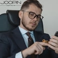 thumbnail image 3 of Joopin Blue Light Glasses Men Anti Eyestrain Lightweight TR90 Frame Computer Gaming Blue Light Blocking Glasses for Women UV400, 3 of 8