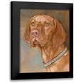 thumbnail image 1 of Fagan, Edie 20x24 Black Modern Framed Museum Art Print Titled - Bennett Vizsla, 1 of 5