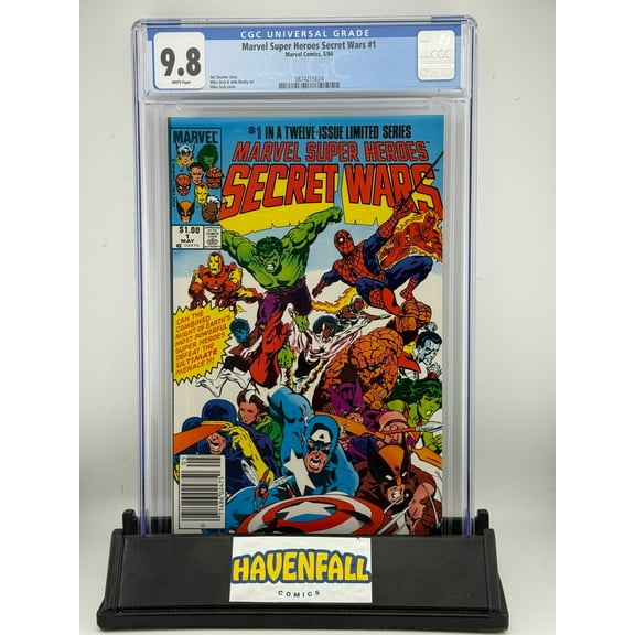Marvel Super Heroes Secret Wars #1 - CGC 9.8 Comic Book