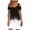 A268 Black, variant on Cold Shoulder Mini Dresses for Women Short Sleeve V Neck Summer Graphic Print Shift Dress Casual Breathable Flowy Sundress 2026 S