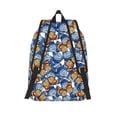 thumbnail image 2 of Lsque Colorful Butterfly1 Pattern Canvas Daypack, Durable Backpack, High-quality Versatile Backpack,Vintage Compact Backpack-Small, 2 of 6