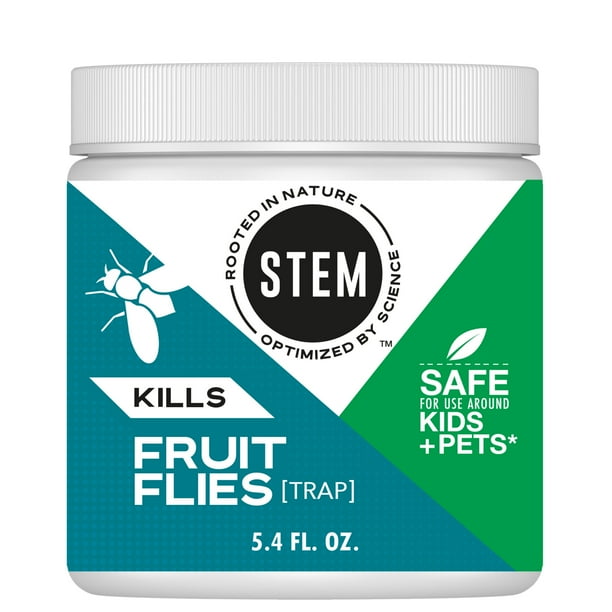 STEM Kills Fruit Fly Trap Fruit Fly Catcher With Botanical Extracts; 5