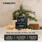 The Grandpa Soap Pine Tar Bar Soap 4.25 oz