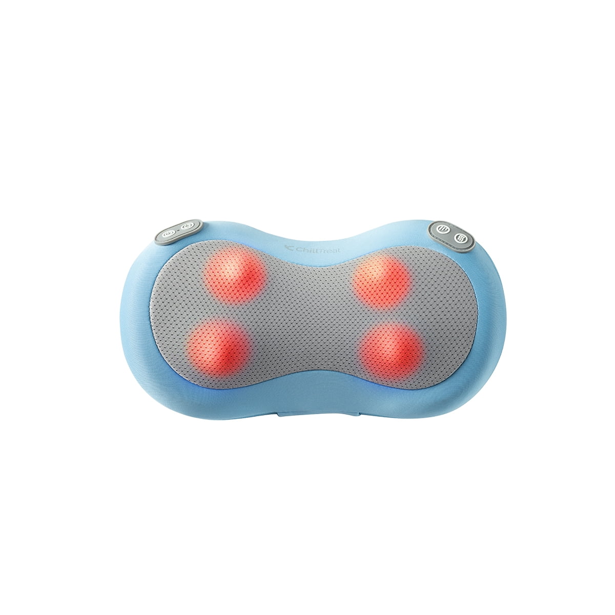Electric Massage Pillow with Heat, Back & Neck Massager for Pain Relief Deep Tissue, Shiatsu Massager for Full Body Muscle, Home Office Car Use, Gifts for Men Women