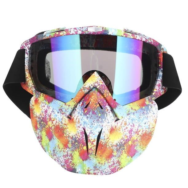 de ciclismo máscara completa Gafas de motocicleta Hombres Mujeres Motos de nieve Gafas Esquí Snowboard Invierno Nieve A prueba de viento Máscara al aire libre Gafas de ANGGREK Otros