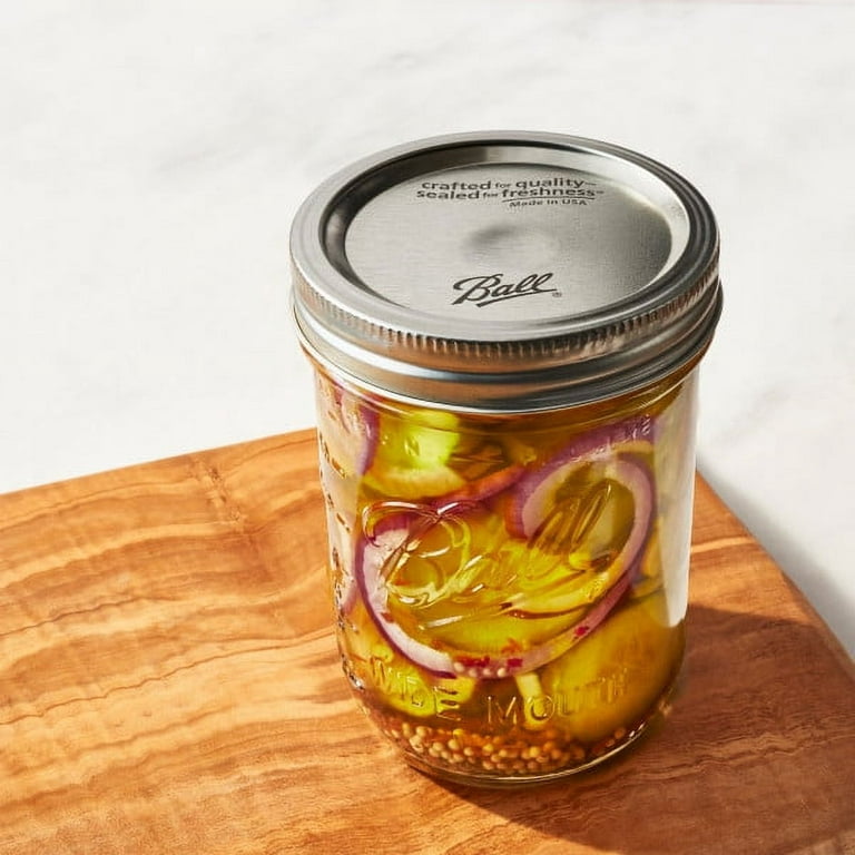 Ball Wide Mouth Canning Jars - 12 Count