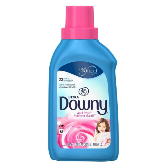 Downy Ultra Liquid Fabric Softener, April Fresh, 19 fl oz, 23 Loads