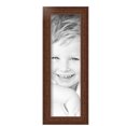 thumbnail image 2 of ArtToFrames 5" x 16" Walnut Picture Frame, 5x16 inch Brown Wood Poster Frame (WOM-4096), Pack, 2 of 8