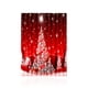 thumbnail image 1 of Naiovety 2 piezas de cortinas opacas de Navidad, exquisitas cortinas navideñas rojas para el hogar, adornos para el hogar, decoración interior, Sombras de ventana L Naiovety HA011137-03, 1 of 1