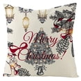thumbnail image 3 of Fiudx Liquidación De Ahorros De Verano Funda De Almohada Suave De Lino Navideño, Funda De Cojín Para Cintura Para Sofá, Decoración Del Hogar, 3 of 7