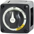 thumbnail image 1 of Blue Sea Battery Selector Switch 6011200-BSS M Series; 3 Position; 2 Batteries; 32 Volt DC; 450 Amp Intermittent Rating And 300 Amp Continuous Rating; Without Alternator Field Disconnect; Dual Circuit, 1 of 5