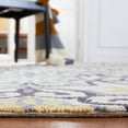 thumbnail image 5 of SAFAVIEH Four Seasons Katelynn Damask Polyester Area Rug, Grey/Ivory, 5' x 8', 5 of 8