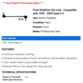 thumbnail image 2 of Front Stabilizer Bar Link - Compatible with 1999 - 2009 Saab 9-5 - AC Delco, 2 of 2