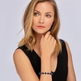 thumbnail image 2 of Ross-Simons 90.00 ct. t.w. Sapphire Bead Stretch Bracelet With 14kt Yellow Gold, Women's, Adult, 2 of 4