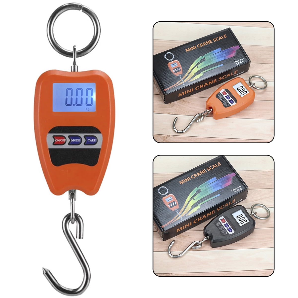  Tofficu Mini Digital Body Weight Scale Small Crane Scale Small  Digital Scales Portable Scales for Body Weight Digital Scales for Body  Weight LCD Scale Small Hanging Scale Liquid Crystal : Office