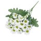 thumbnail image 3 of 5 BUNDLES Madres Artificiales Flores Margarita Falsa para La Boda en El () White, 3 of 9