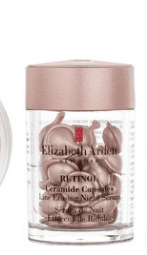 Elizabeth Arden 9‑Piece Skincare & Beauty Gift Set with Ceramide Capsules, Retinol Capsules, Creams, Lipstick, Mascara, White Tea EDT, and Handbag