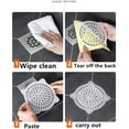 thumbnail image 5 of Shower Drain Hair Trap - Disposable Mesh Stickers for Bathroom, Bathtub, Kitchen, 5 of 7