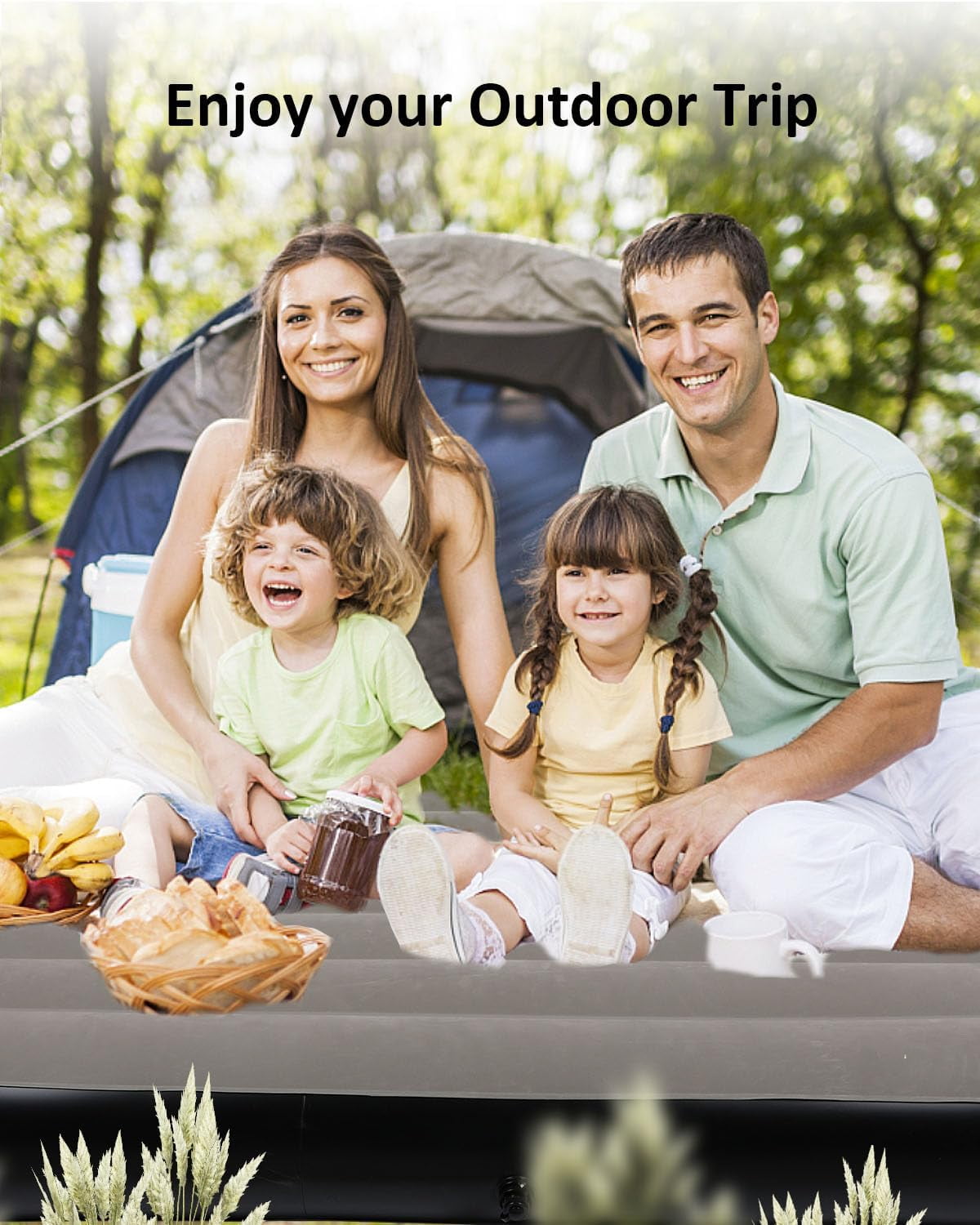 Truck  Mattress Bed for 6-6.5FT Full Size Short Car Beds, Inflatable  Mattress with  Pump for Outdoor Camping,Tent,Truck()