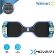 thumbnail image 3 of Hover-1 Chrome Hover Board with 6.5 In. Wheels, Built-In Bluetooth Speaker, LED Headlights & Ultra bright LED Wheel Lights, Built-In Rechargeable Lithium-Ion Battery with 4.5-Hour Max Charge Time- Blue, 3 of 9