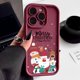 thumbnail image 3 of Funda de TPU con patrón navideño para iPhone, funda de teléfono de silicona suave a prueba de golpes para iPhone 16 Pro Max 15 14 Plus 13 12 11 Pro Max 7 8 XR X XS SE, 3 of 5