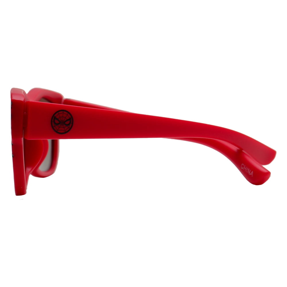 Marvel Spider-Man Sporty Red with Webs Kids Sunglasses - Arkaid by Sunstaches