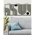 thumbnail image 4 of Drsoum Black Minimalism Abstract Boho Wall Art Bohemian Decor Ready To Hang 11x14in3pcs Black Framed, 4 of 5