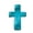 Colorful, variant on Handcrafted Natural Turquoise Pocket Cross, Portable Religious Spiritual Charm, Lightweight Exquisite Decorative Accessory for Daily Carry, Prayer and Personal Belief Decoration, Colorful, 1pcs