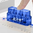 thumbnail image 1 of WHEANG 5 Hole Portable Paper Punch For Handheld Punching Tool For /Letter Size Sheets Adjustable Margin Lightweight For School Use, 1 of 9