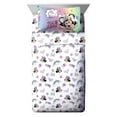 thumbnail image 4 of Minnie Mouse Rainbow Unicorn Dreams Kids Bedding Set w/ Reversible Comforter, 4 of 8
