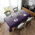 thumbnail image 4 of Grey Purple, Rectangle Tablecloth, Gradient Ombre Modern Abstract Color Art Waterproof & StainResistant Tablecloth, Washable Oil-proof Table Cover for Dining/Party/Wedding/Camping/Buffet 60x102 In, 4 of 9