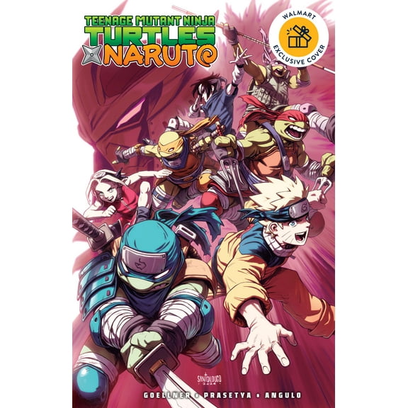 Teenage Mutant Ninja Turtles x Naruto Walmart Exclusive (Paperback)