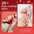 thumbnail image 4 of Set de gel de uñas Poly Modelones, 6 colores, colección roja, 90 ml, 4 of 7